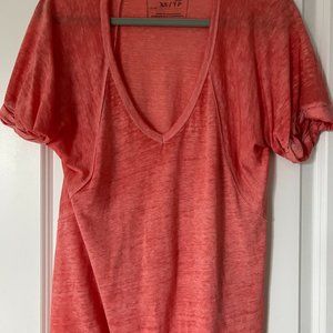 Free People V-Neck Tshirt Size XS